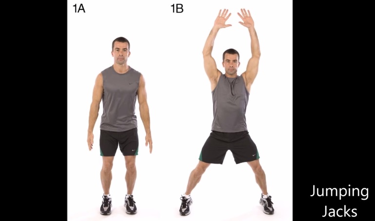 jumping jacks