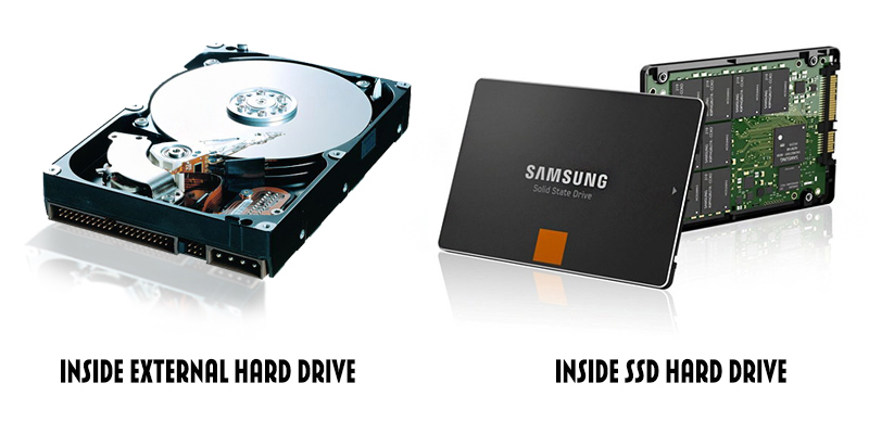 เปรียบเทียบ External Hard Drive ธรรมดา กับ SSD External Hard Drive