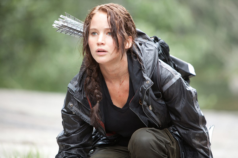 THE HUNGER GAMES, Jennifer Lawrence, 2012. ph: Murray Close/©Lionsgate/Courtesy Everett Collection