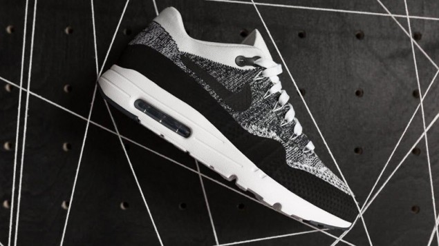 nike air max 1 ultra flyknit triple black