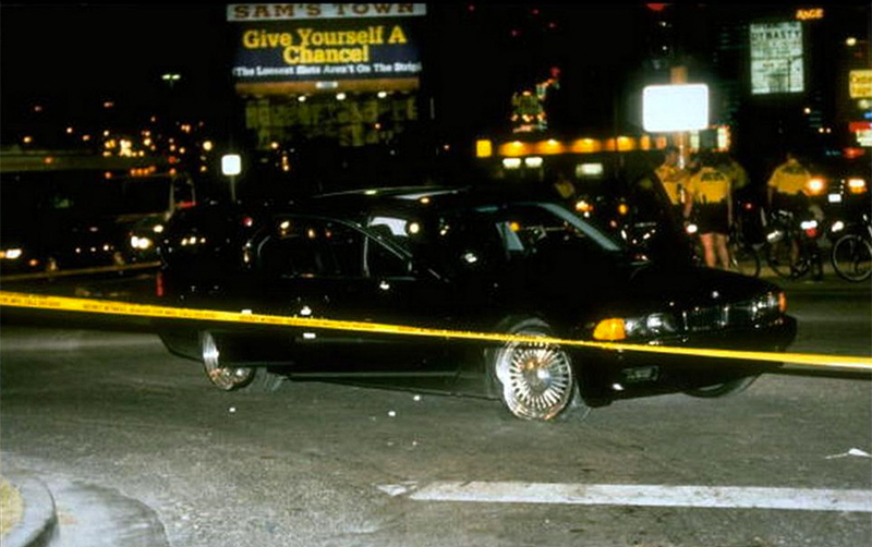 BMW 750IL, 2Pac Tupac Shakur Suge Knight Las Vegas Shooting