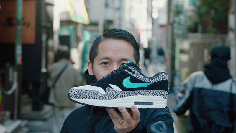 Hirofumi Kojima ผู้ออกแบบ Nike Air Max 1 atoms Elephant