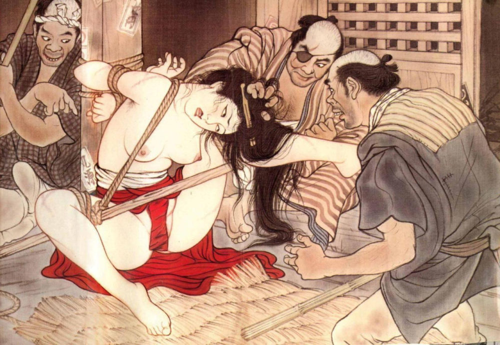 Komon Sarashi Shibari