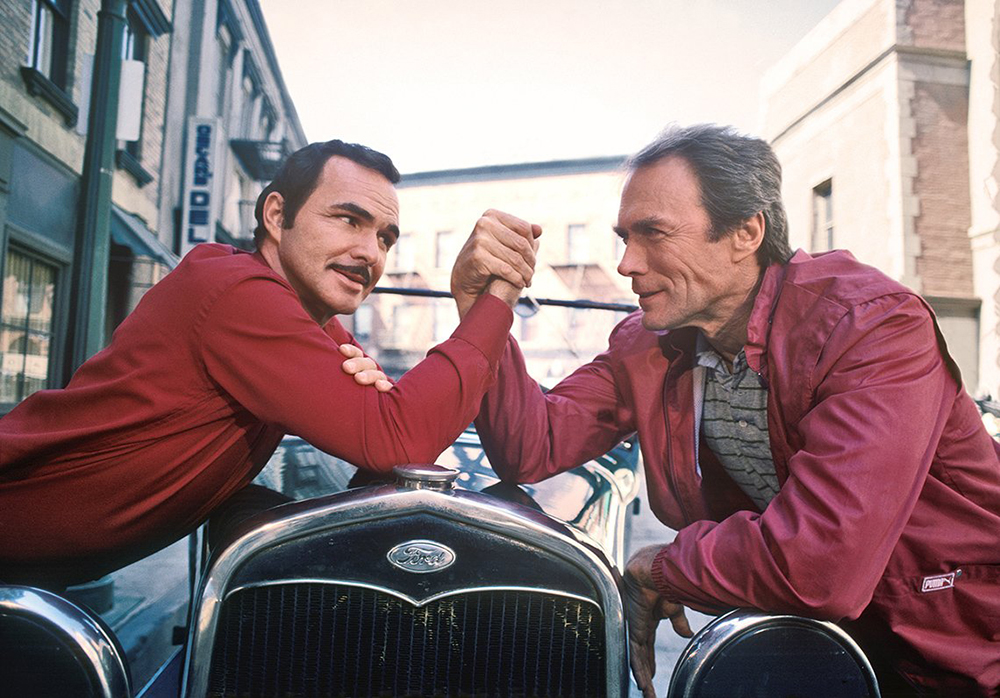 1984: Burt Reynolds and Clint Eastwood.