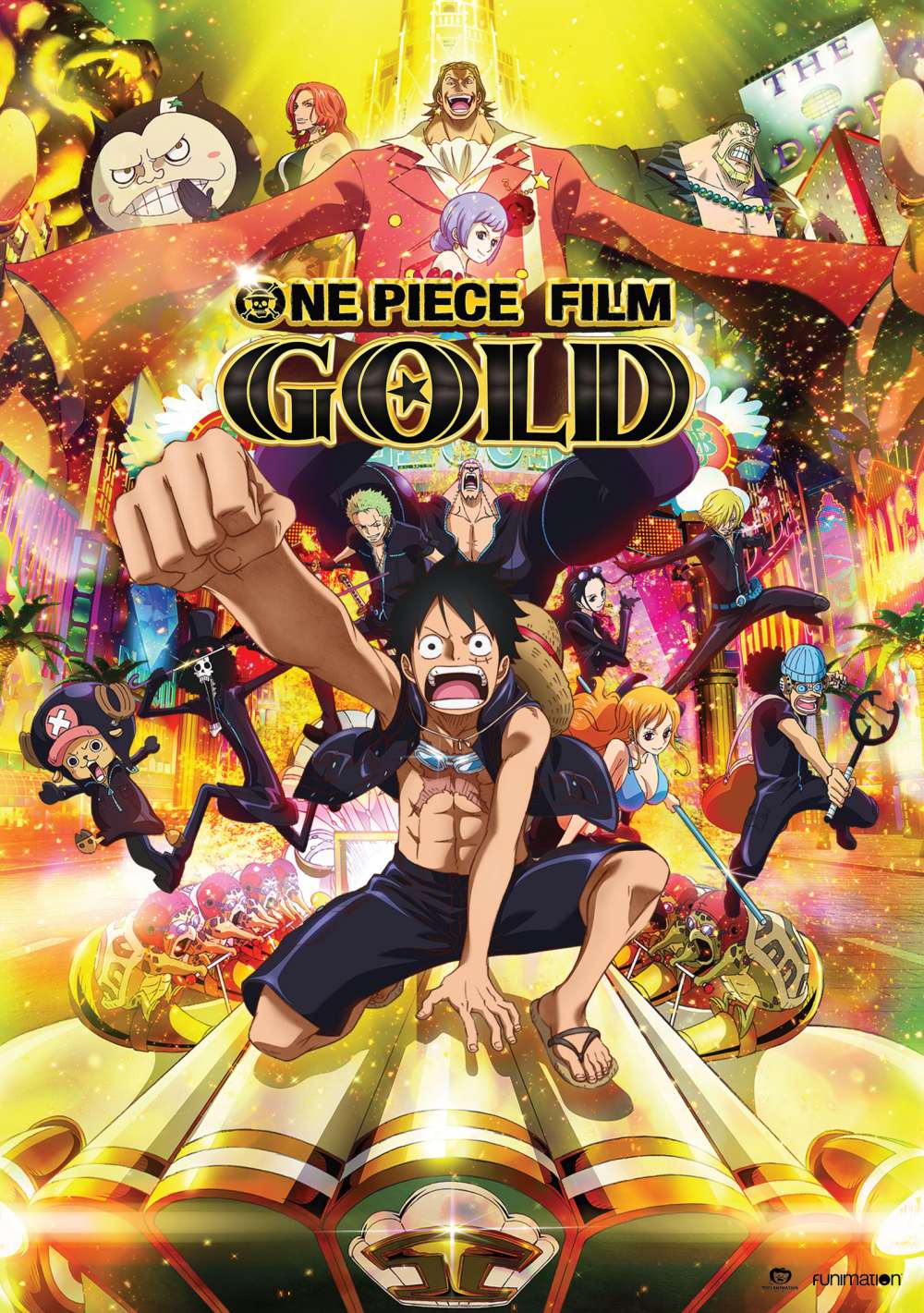 One Piece Film Gold : Thai Poster - Pantip